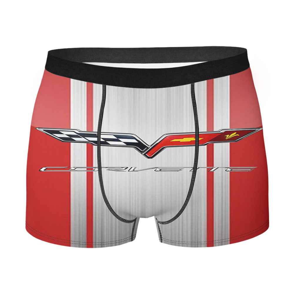 Corvette Red Men's Boxer Briefs