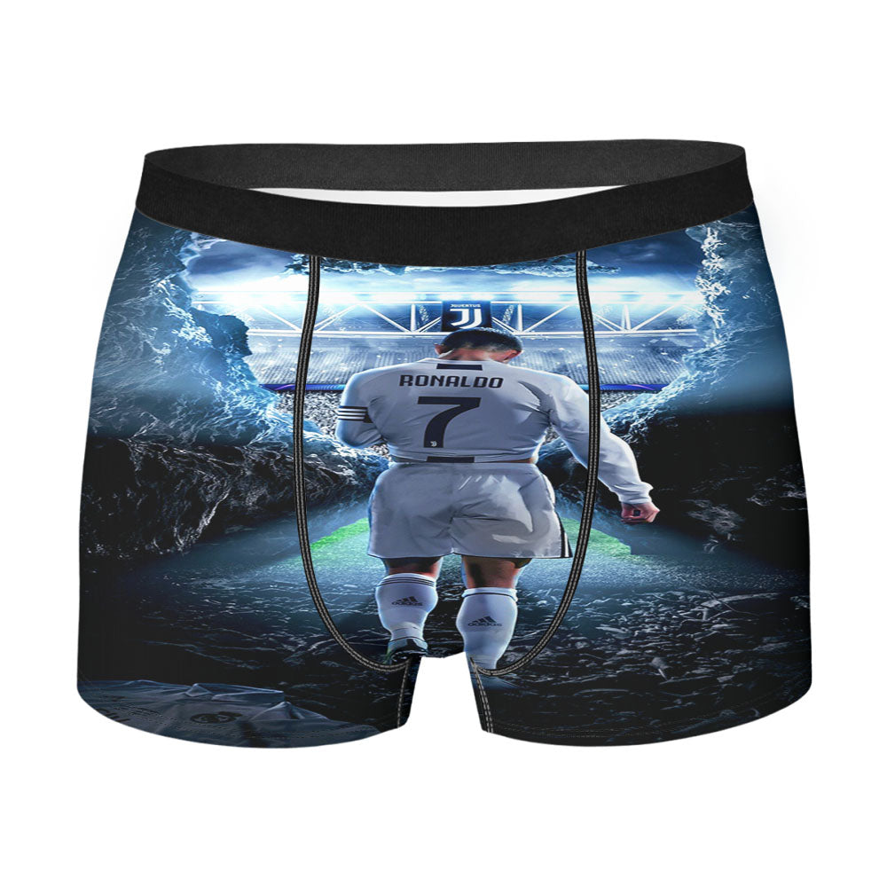 Cristiano Ronaldo Jr Champions League Men's Boxer Briefs