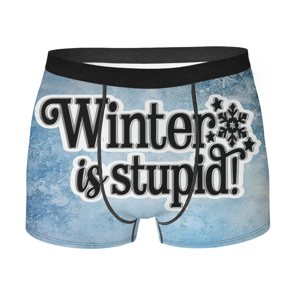 Cute Funny Men's Boxer Briefs