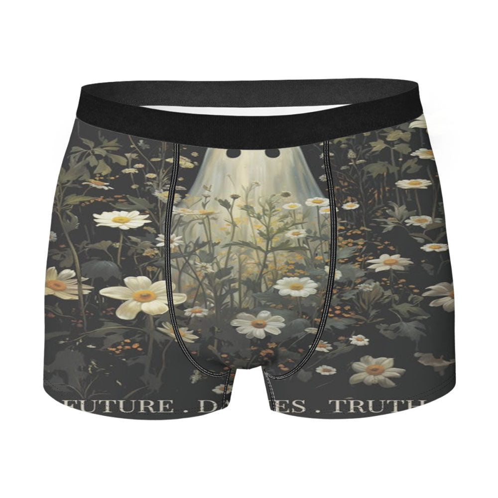 Cute Ghost Men's Boxer Briefs