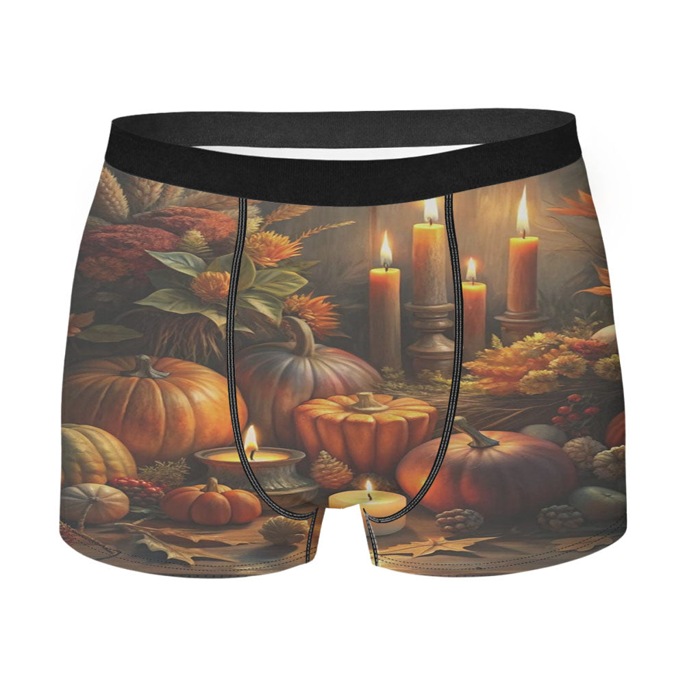 Dark Autumn Ambience House Banner Men's Boxer Briefs