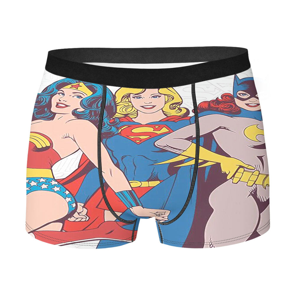 Dc Girl Power 2 Men's Boxer Briefs