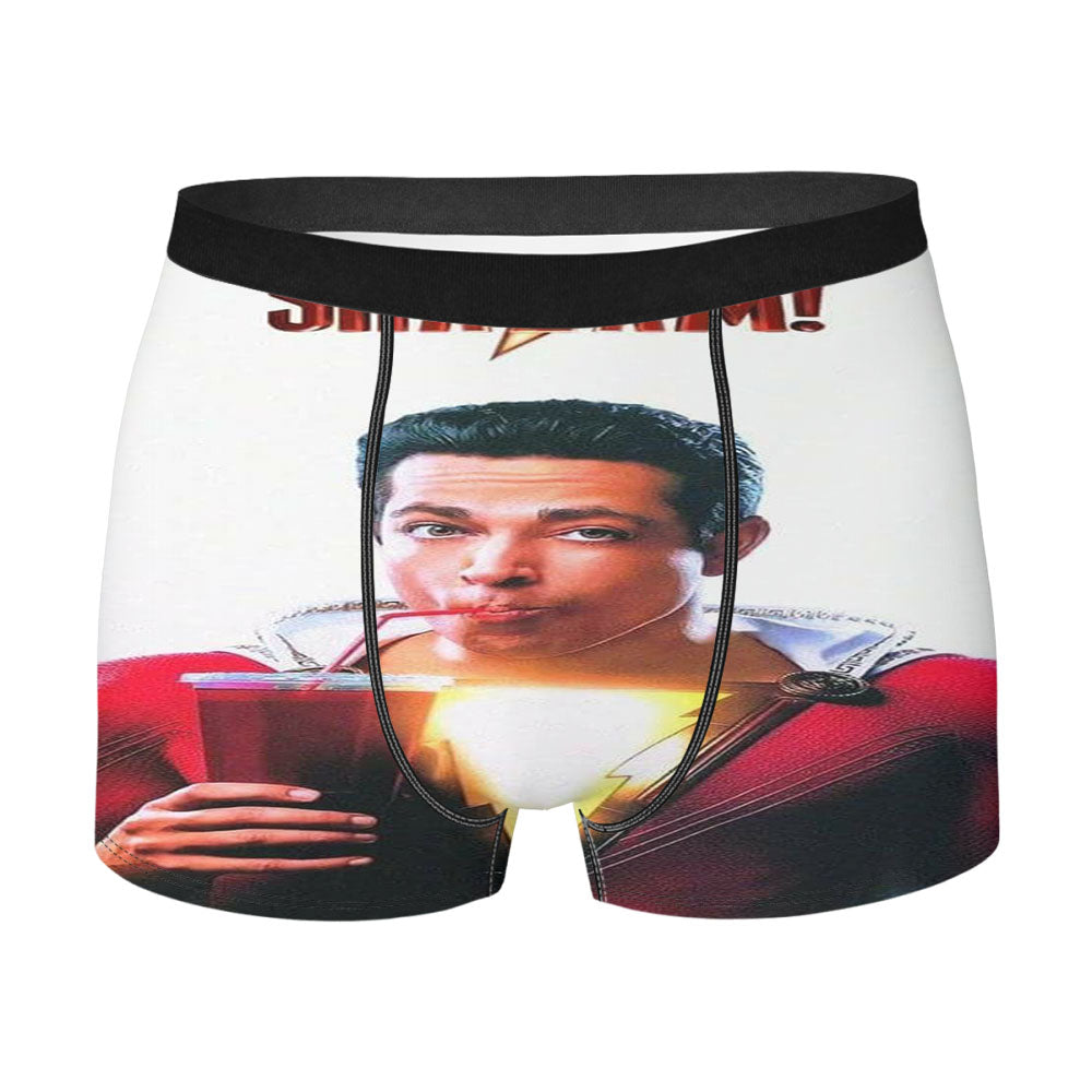 Dc Superhero Shazam Men's Boxer Briefs