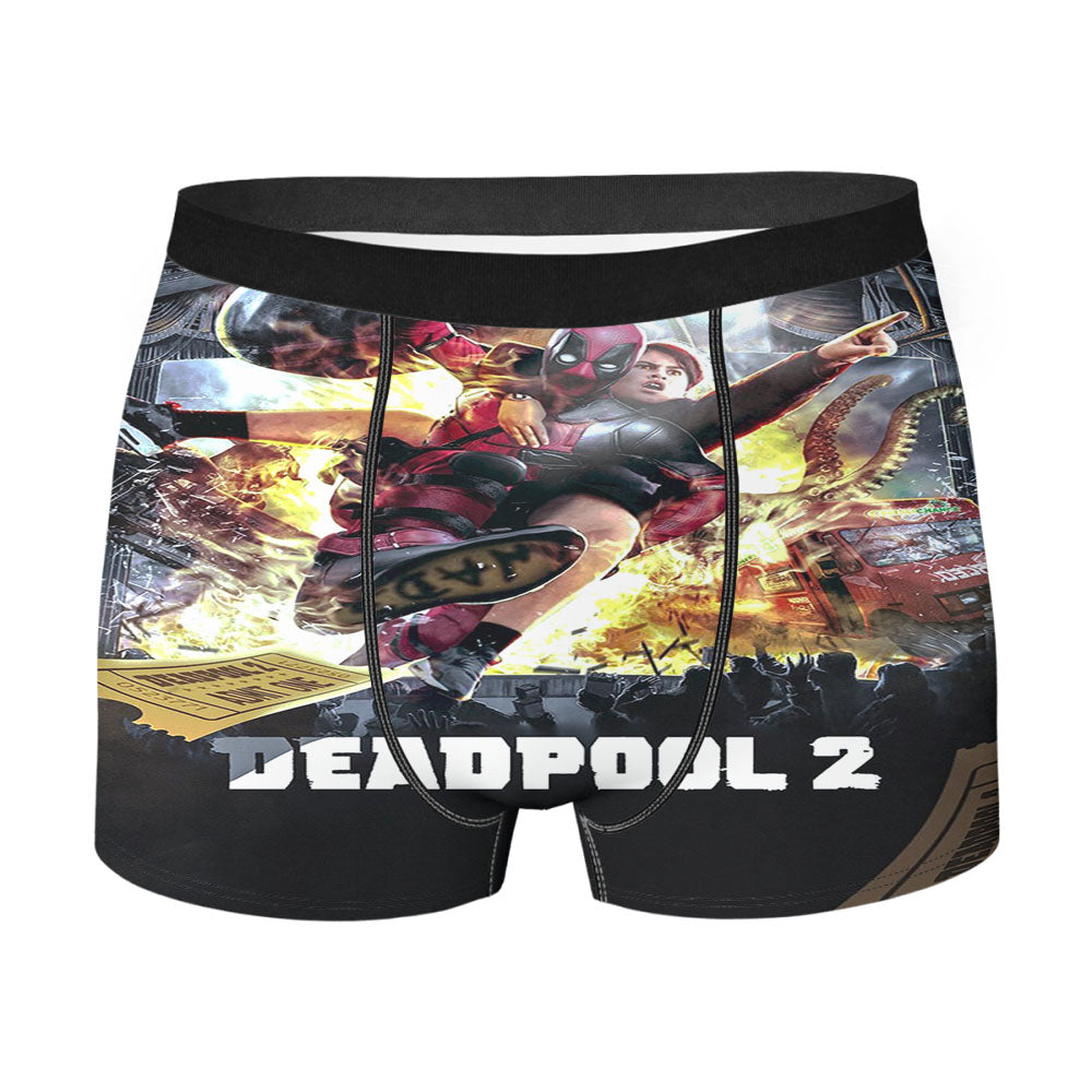Deadpool 2 Movie Poster Men's Boxer Briefs