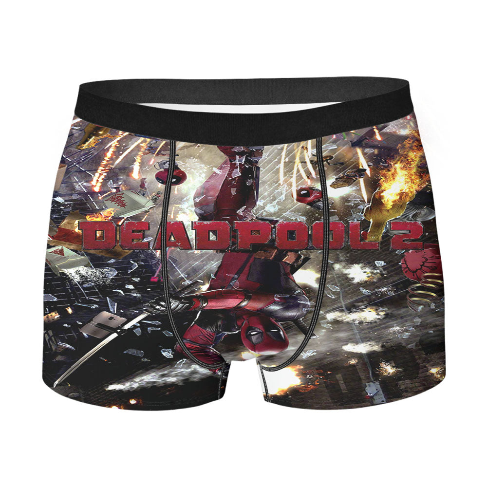 Deadpool 2 Movie Poster Imax Men's Boxer Briefs