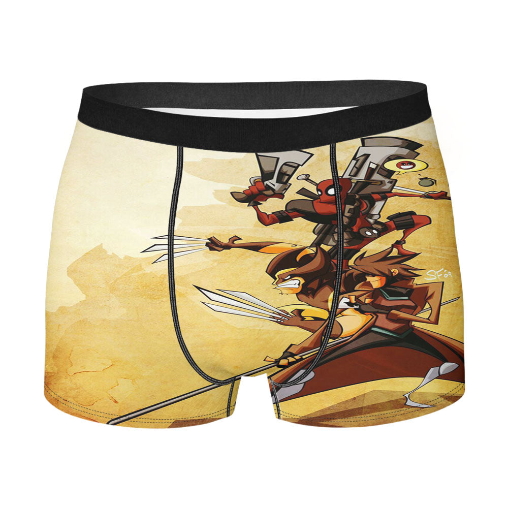 Deadpool And Marvells Men's Boxer Briefs
