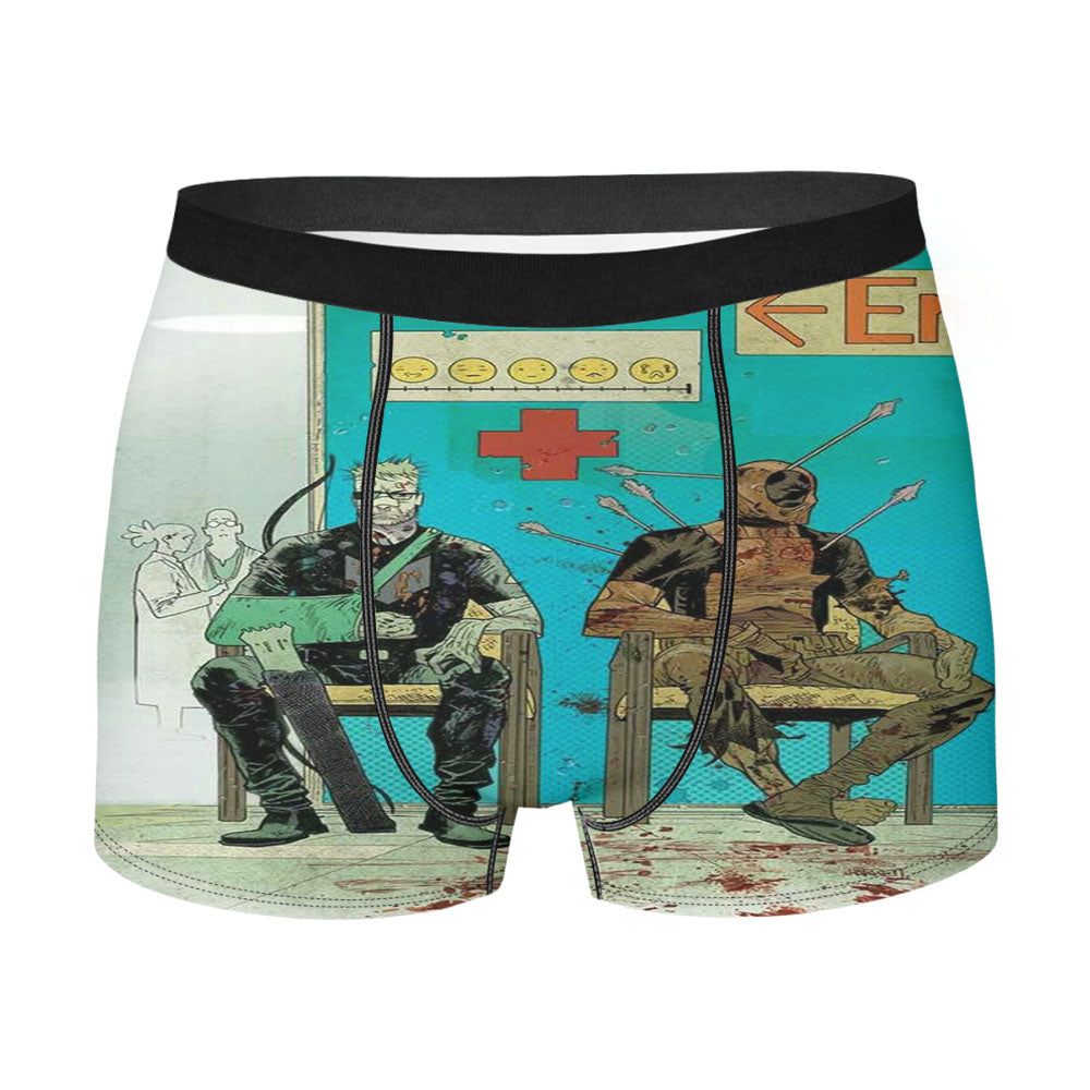 Deadpool Crazy Men's Boxer Briefs