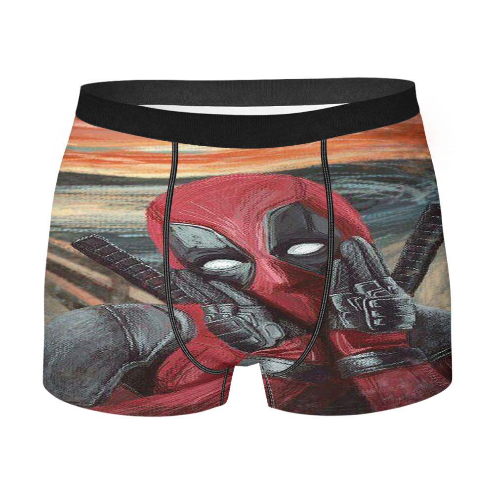 Deadpool Existence Is Pain Men's Boxer Briefs