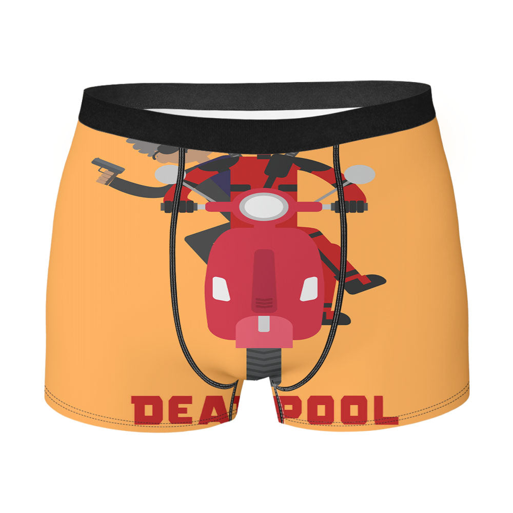 Deadpool Flat Men's Boxer Briefs