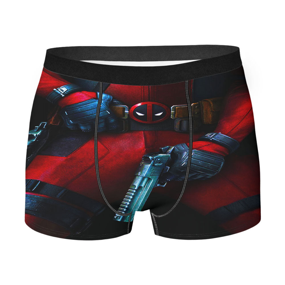 Deadpool Gun Belt Men's Boxer Briefs