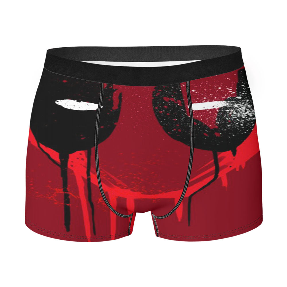 Deadpool Mask Logo Men's Boxer Briefs
