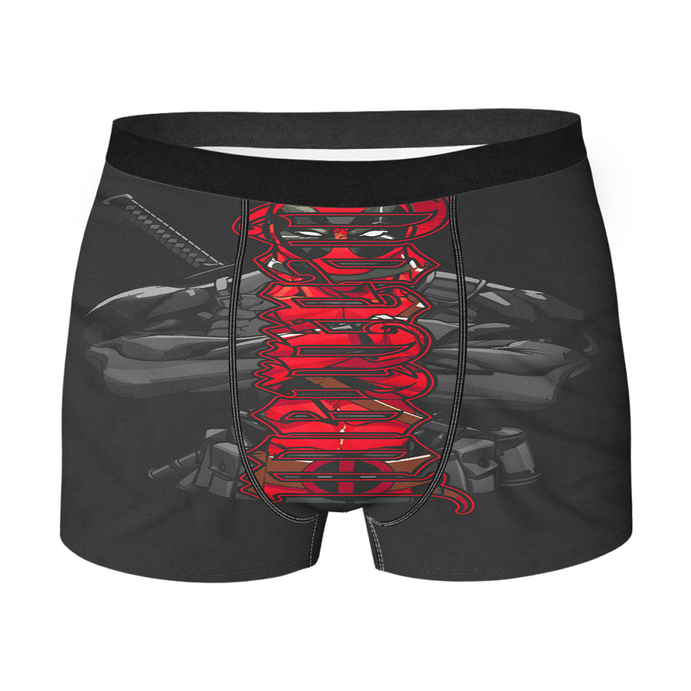 Deadpool Mercenary Men's Boxer Briefs