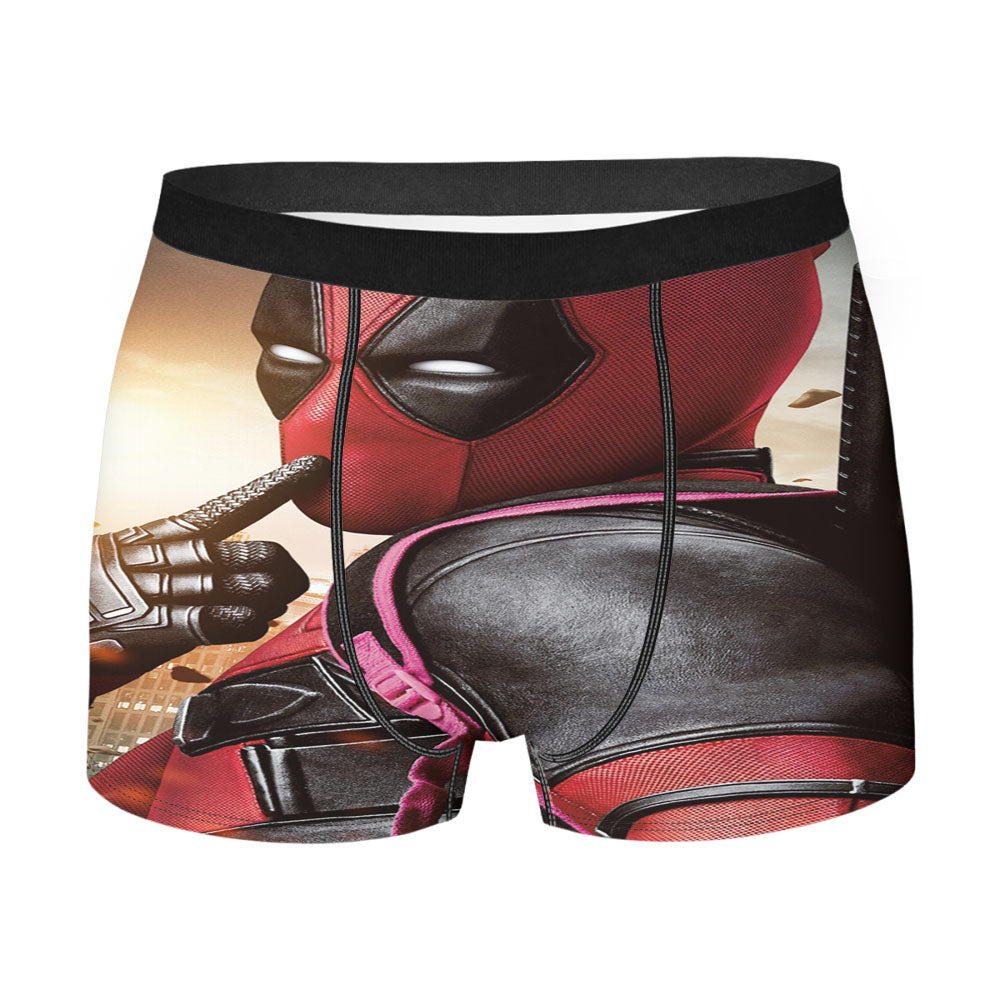 Deadpool Movie Wallpaper Men's Boxer Briefs