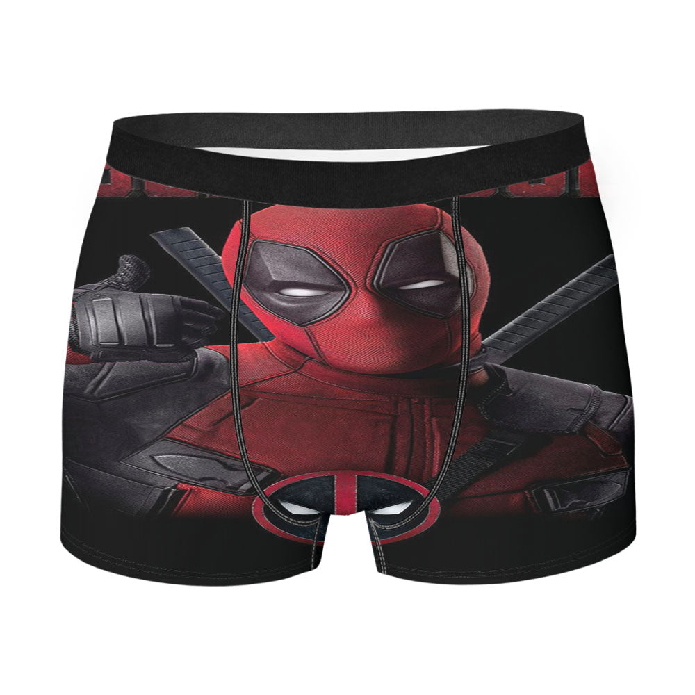 Deadpool Poster Men's Boxer Briefs