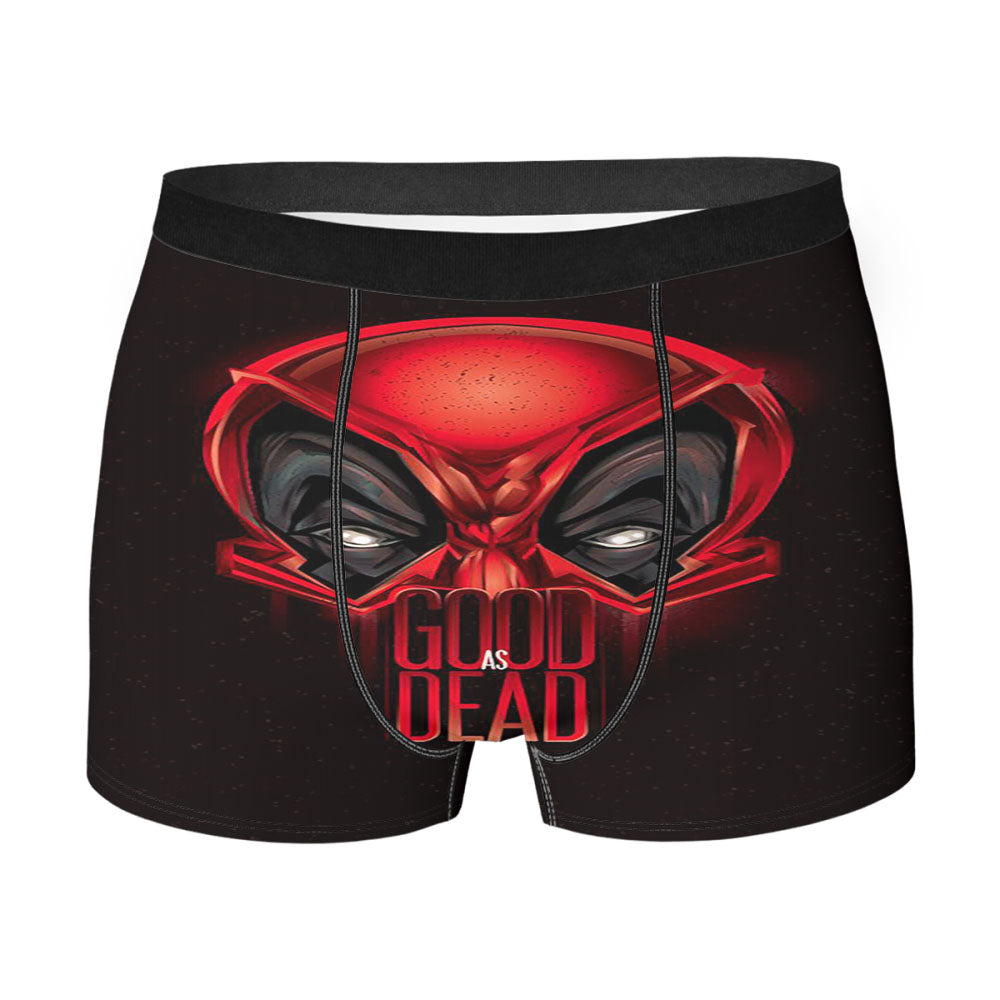 Deadpool Poster Vector 3 Men's Boxer Briefs
