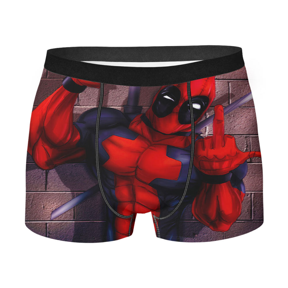 Deadpool Style Men's Boxer Briefs