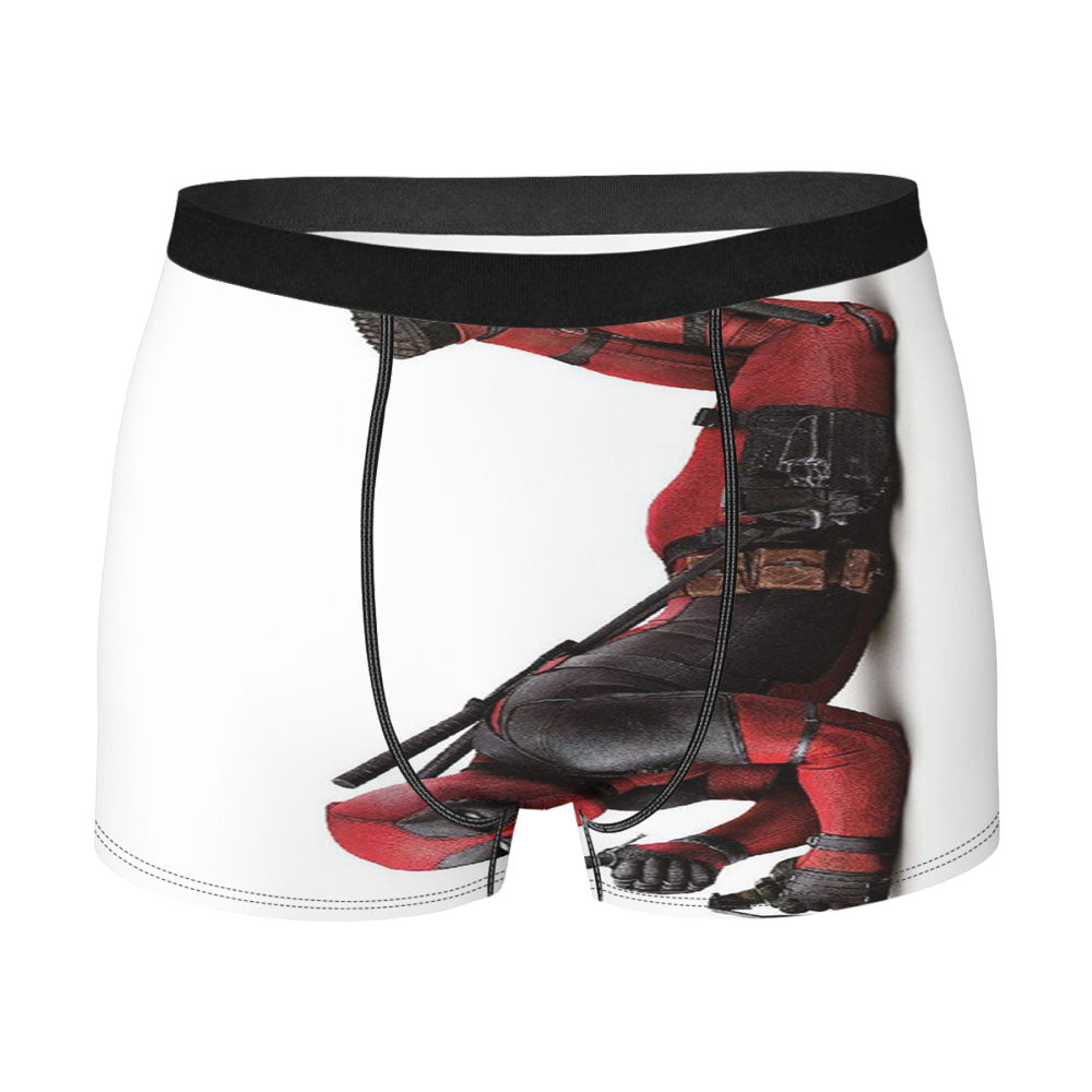 Deadpool Superhero With A Bom Men's Boxer Briefs