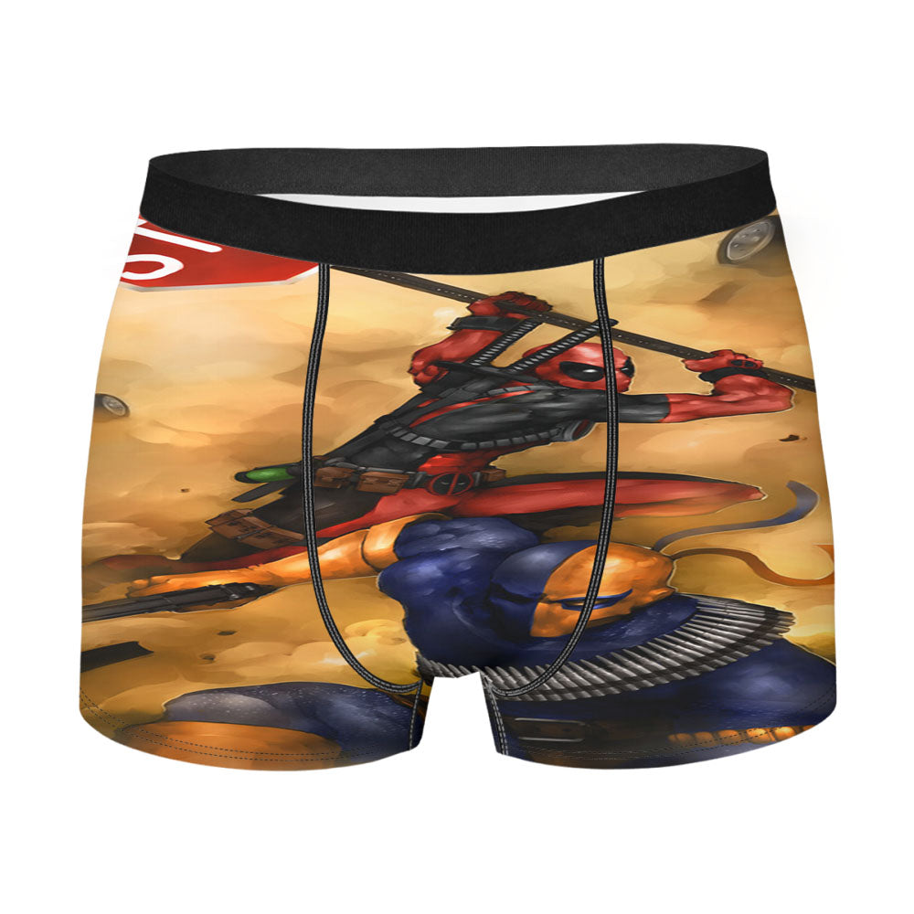Deadpool Vs Deathstroke Men's Boxer Briefs