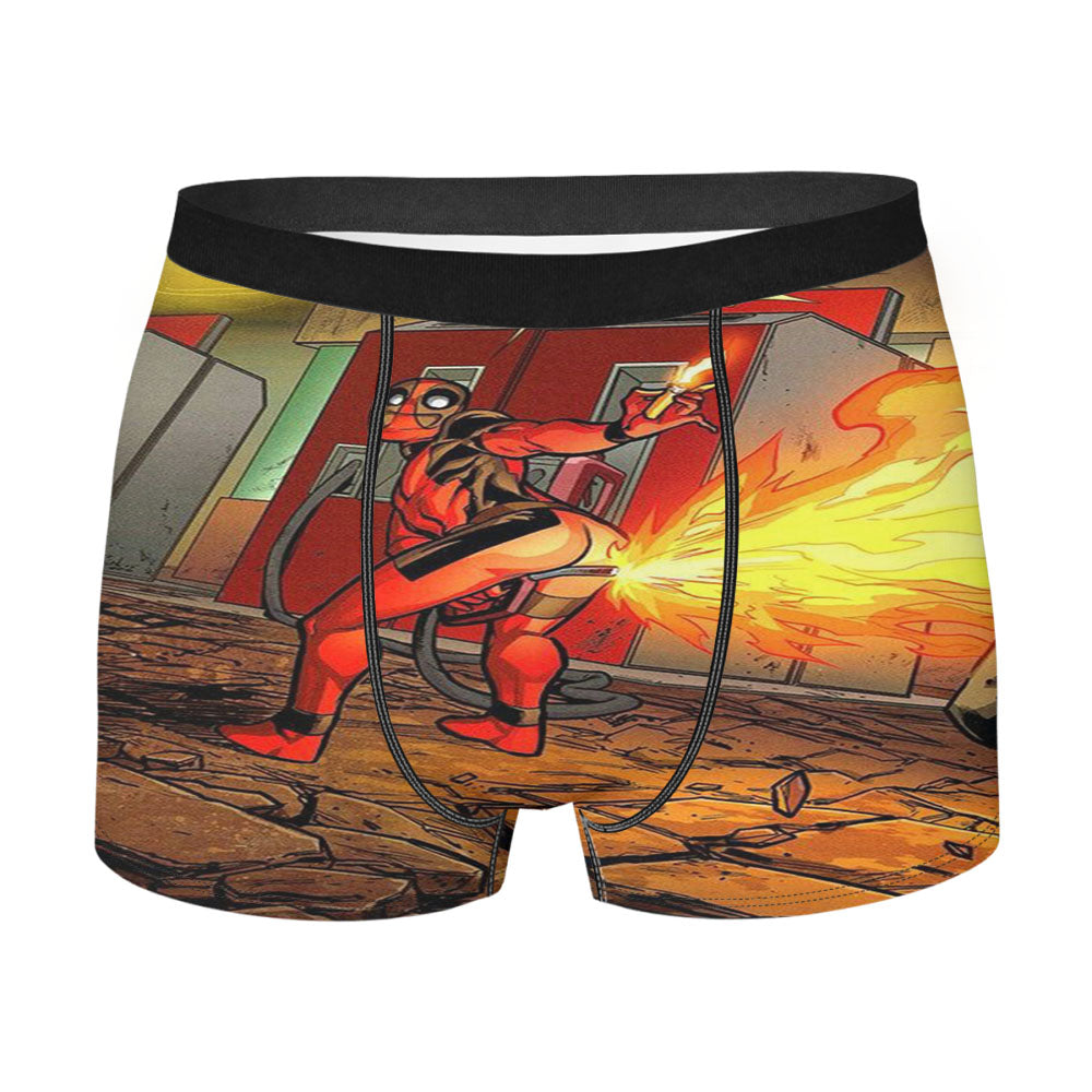Deadpool Woooo Men's Boxer Briefs