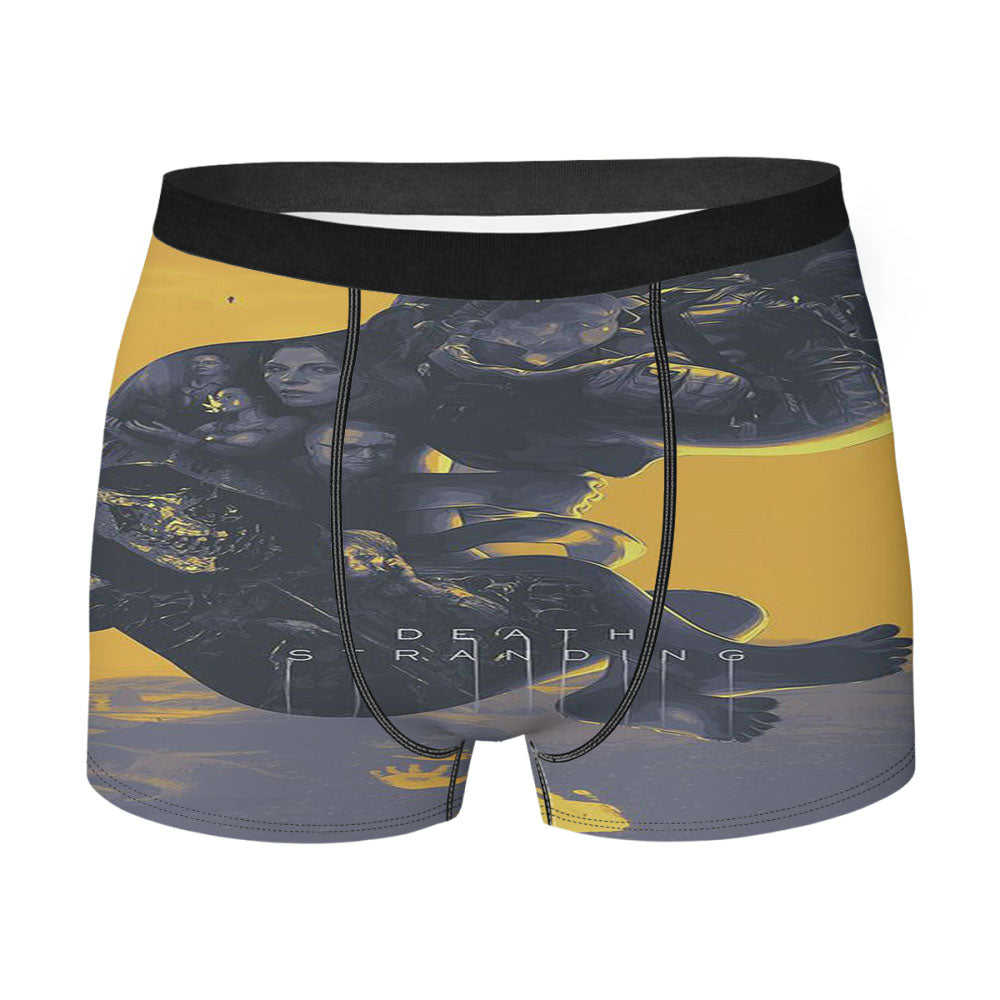 Death Stranding Babby Pattern Men's Boxer Briefs