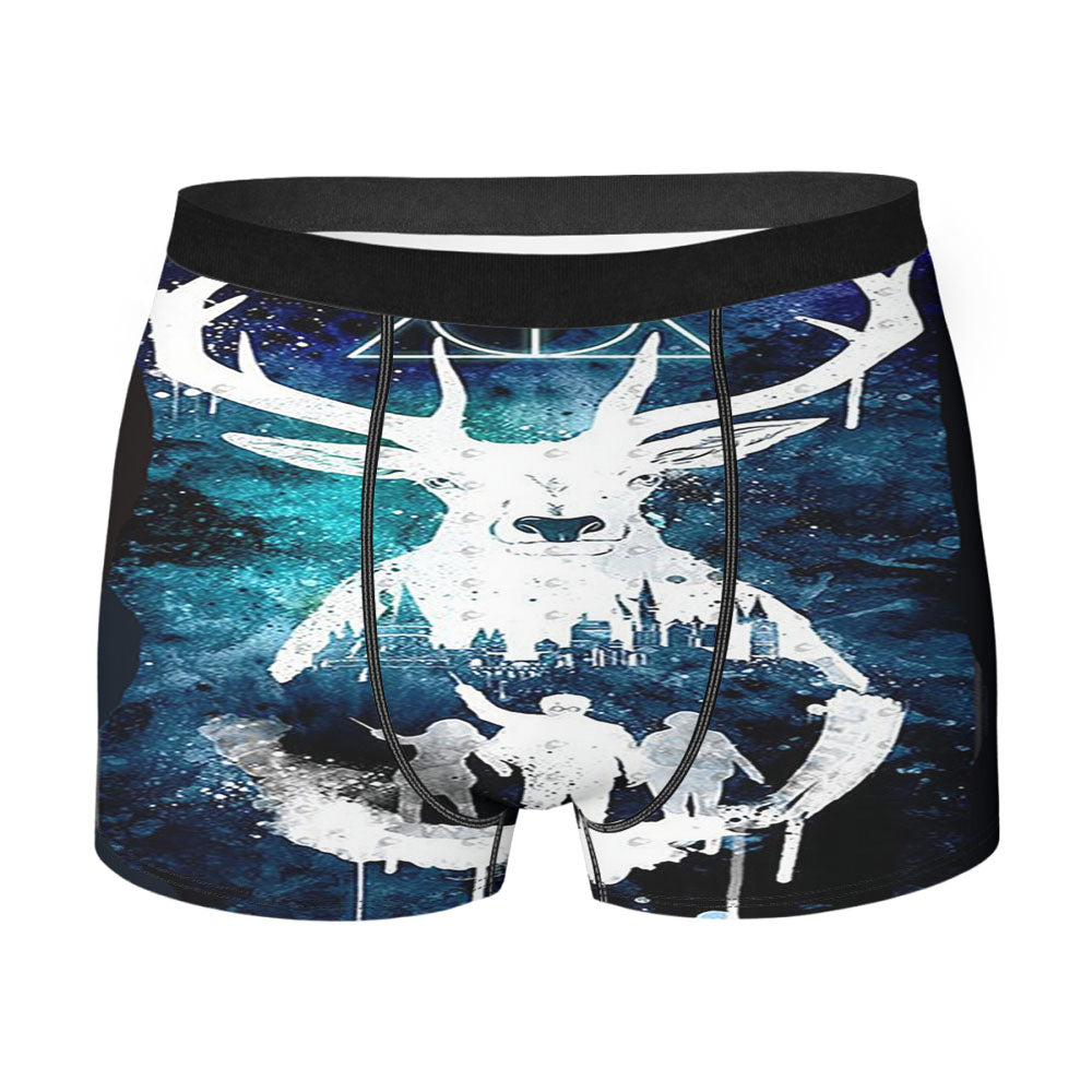 Deathly Hallows Harry Potter Aquarell Men's Boxer Briefs