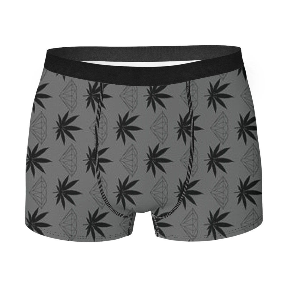 Diamond Supply Weed Pattern Men's Boxer Briefs