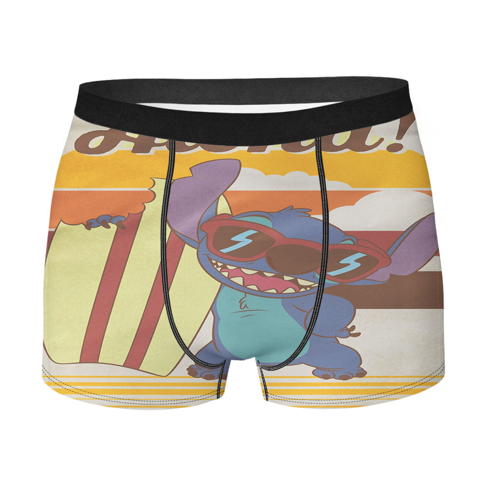 Disney Aloha Stitch Men's Boxer Briefs