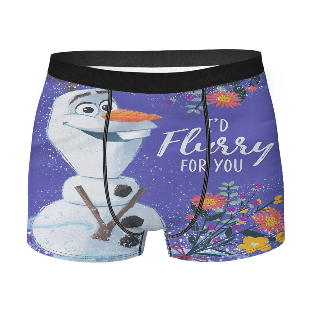 Disney Frozen Olaf Spring Men's Boxer Briefs