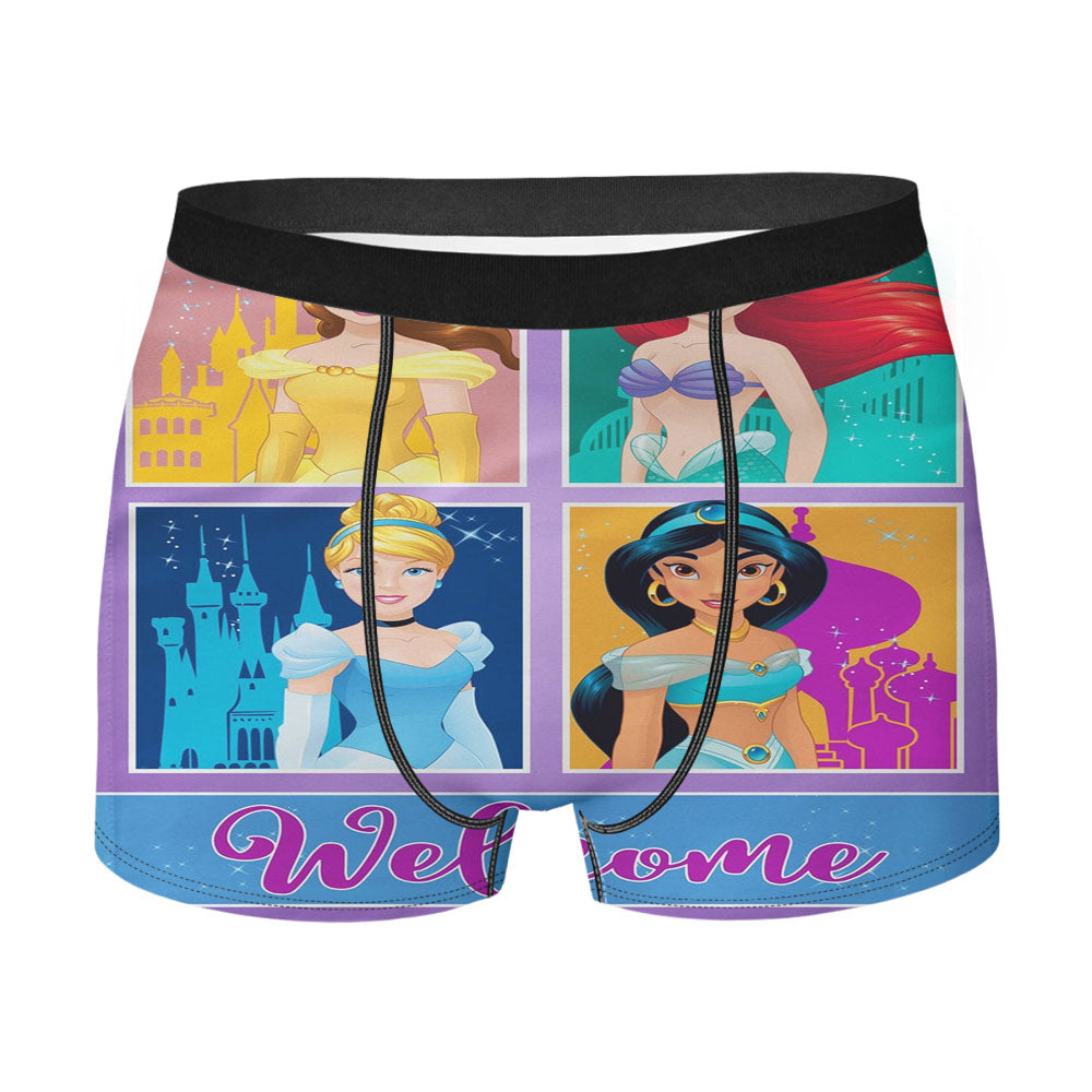 Disney Princess Men's Boxer Briefs