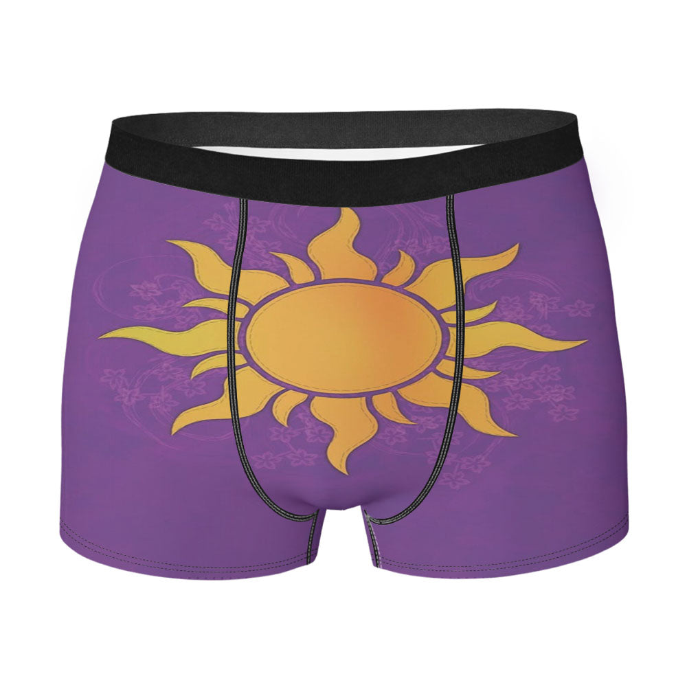 Disney Tangled Rapunzel Sun Kingdom Men's Boxer Briefs