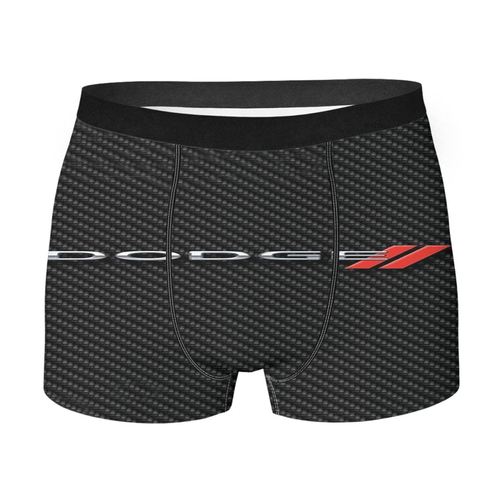 Dodge Car Logo Carbon Men's Boxer Briefs