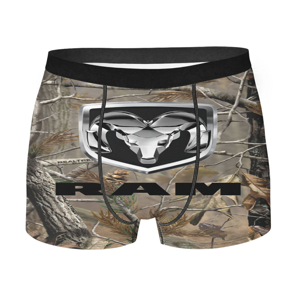 Dodge Ram Real Tree Camouflage Men's Boxer Briefs