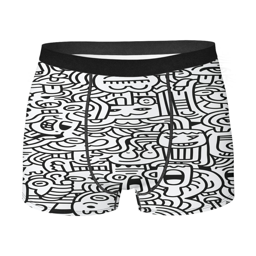 Doodles 1 Men's Boxer Briefs
