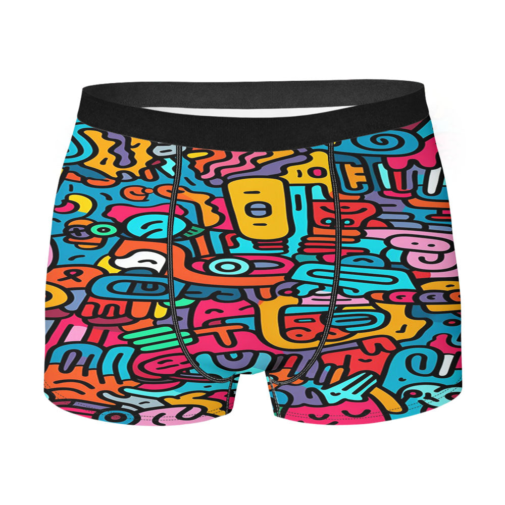 Doodles 2 Men's Boxer Briefs