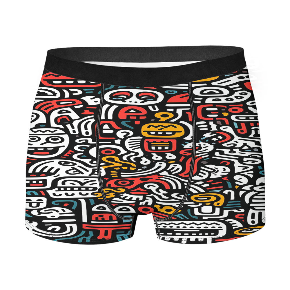 Doodles 3 Men's Boxer Briefs