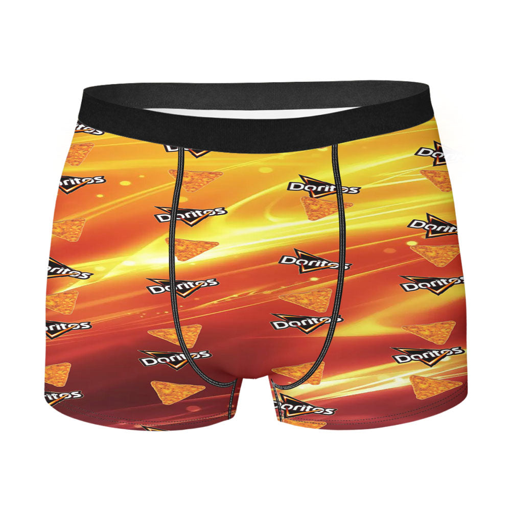 Doritos Pattern Men's Boxer Briefs
