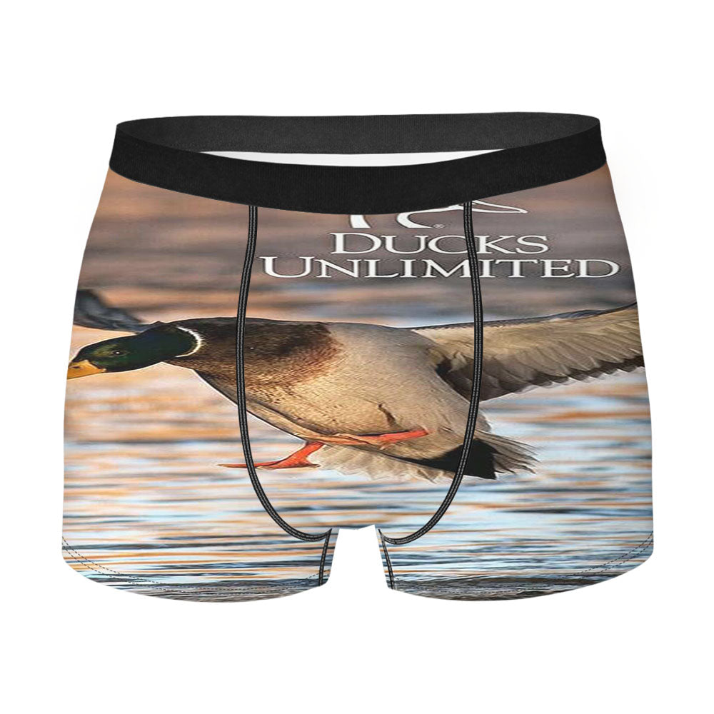 Ducks Unlimited Wetlands Waterfowl Men's Boxer Briefs