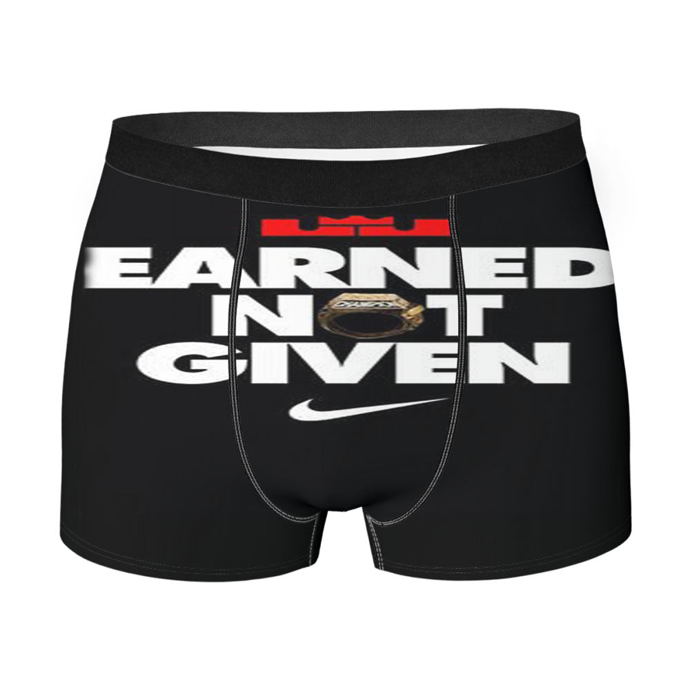 Earned Not Given Men's Boxer Briefs
