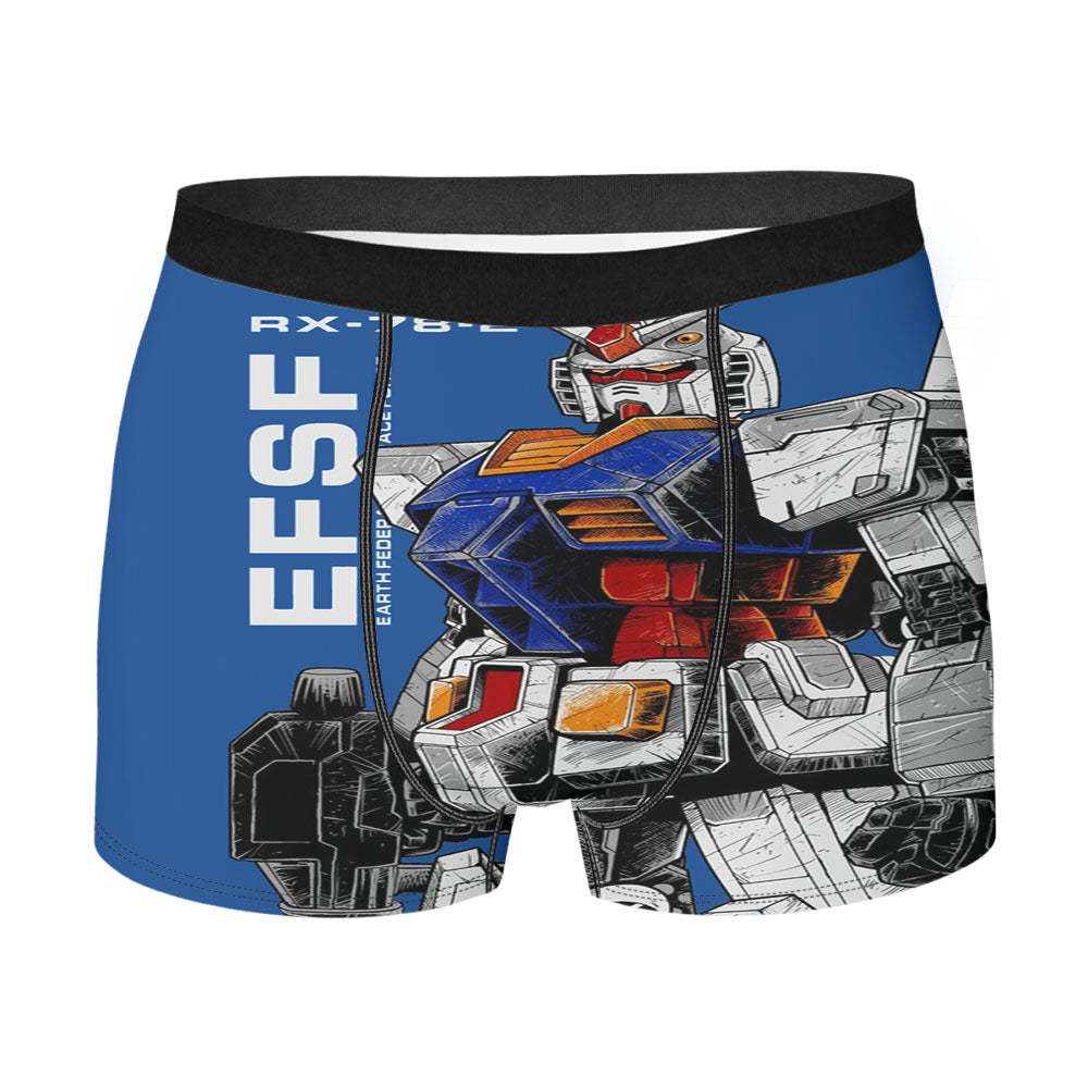 Efsf Rx 78 Gundam Mecha Men's Boxer Briefs