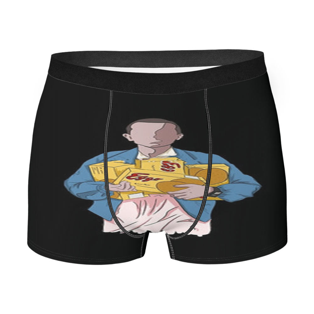 Eleven Faceless Cartoon Men's Boxer Briefs