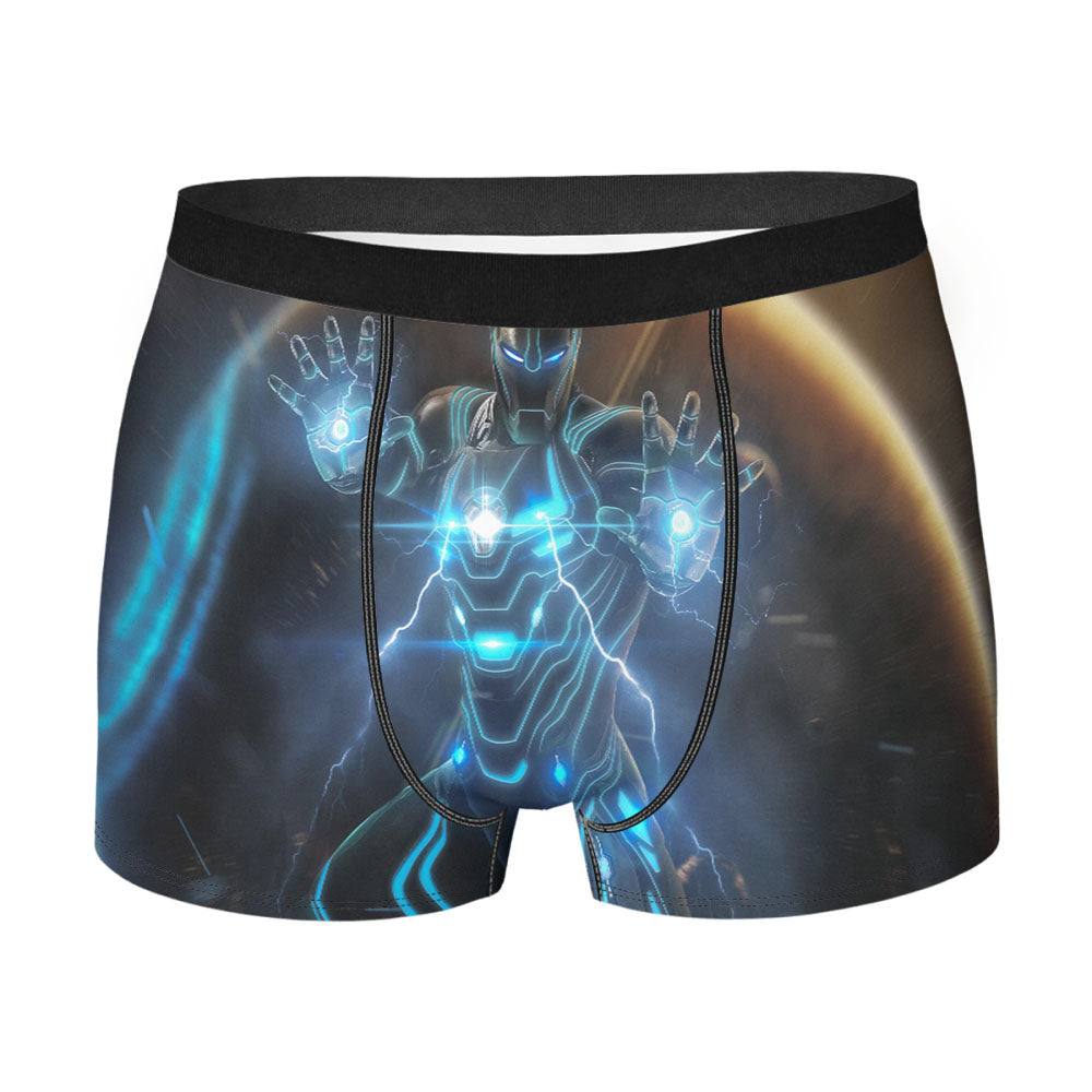 Endgame Iron Man Lightning Men's Boxer Briefs