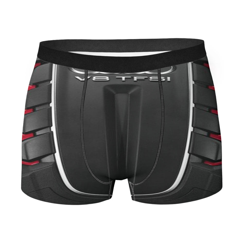 Engine V8 Tfsi Rs Audi Men's Boxer Briefs