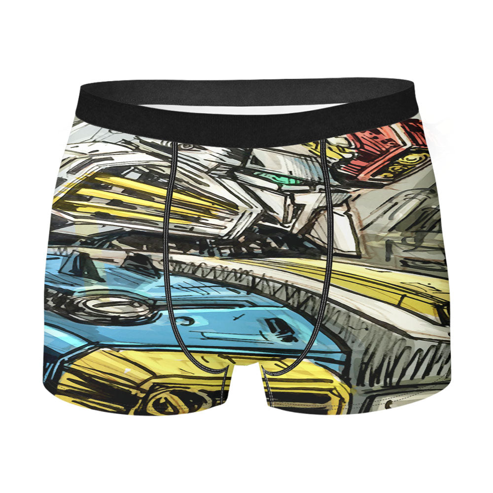 Ex S Gundam Men's Boxer Briefs