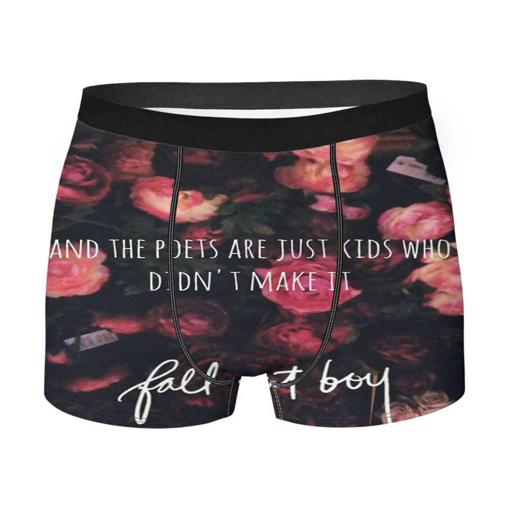 Fall Out Boy Flowers Men's Boxer Briefs