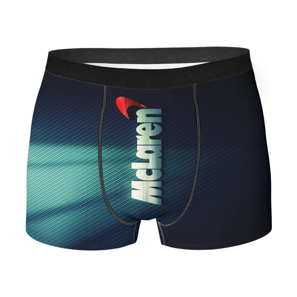 Fiber Mclaren Logo Men's Boxer Briefs