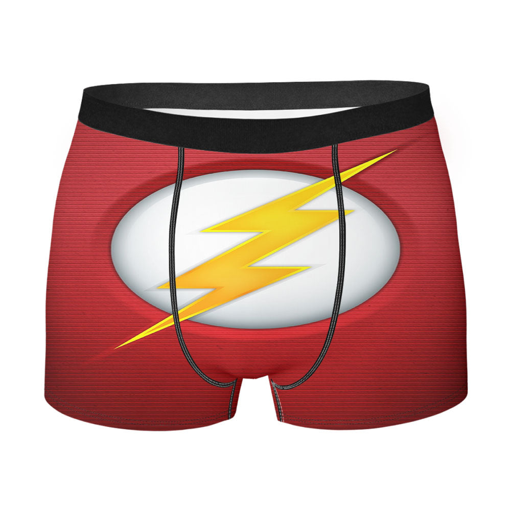 Flash Logo Men's Boxer Briefs