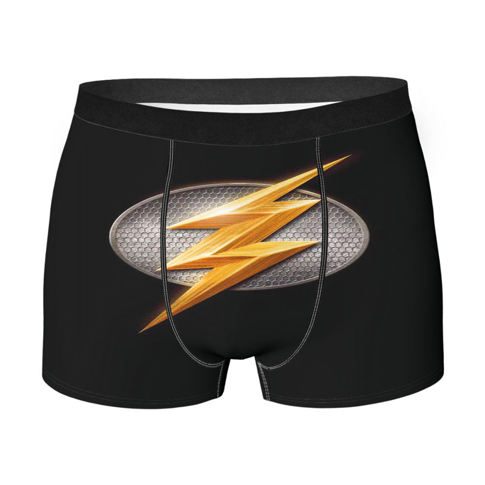 Flash Logo Justice League Men's Boxer Briefs