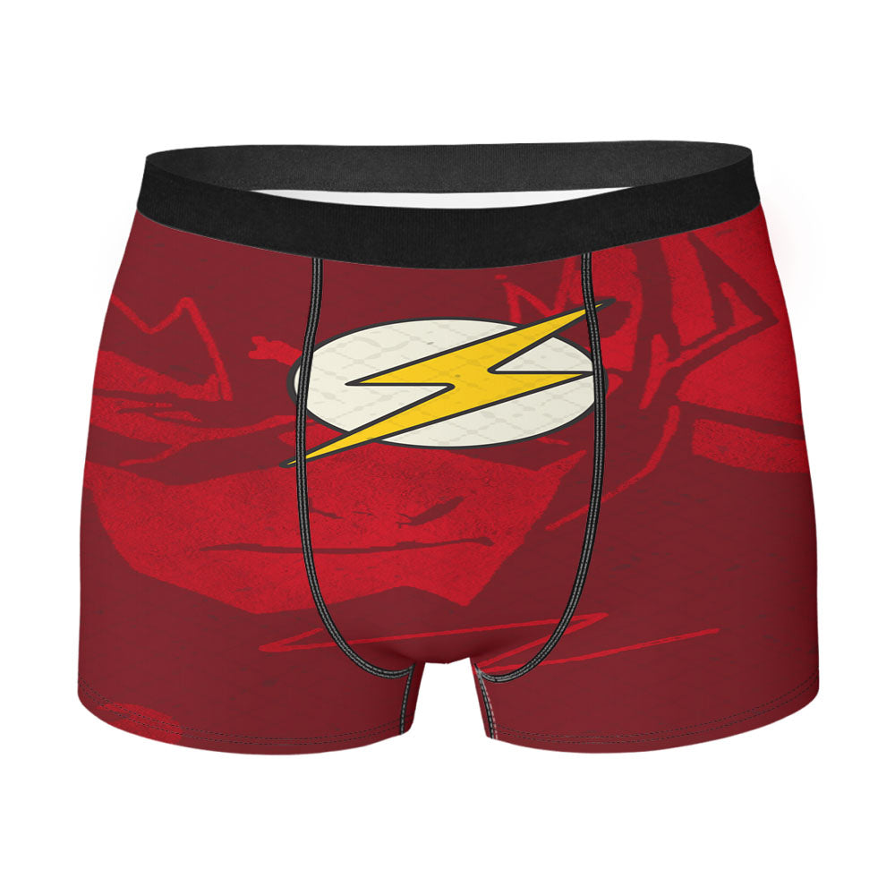 Flash Logo Wallpaper Men's Boxer Briefs