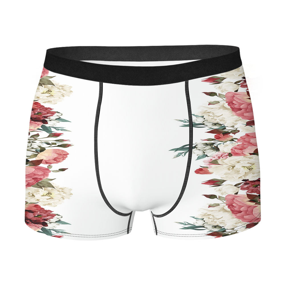 Floral Men's Boxer Briefs