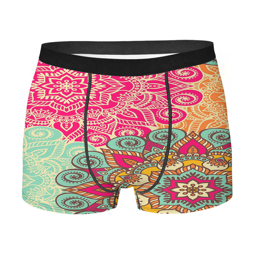 Floral Art Men's Boxer Briefs